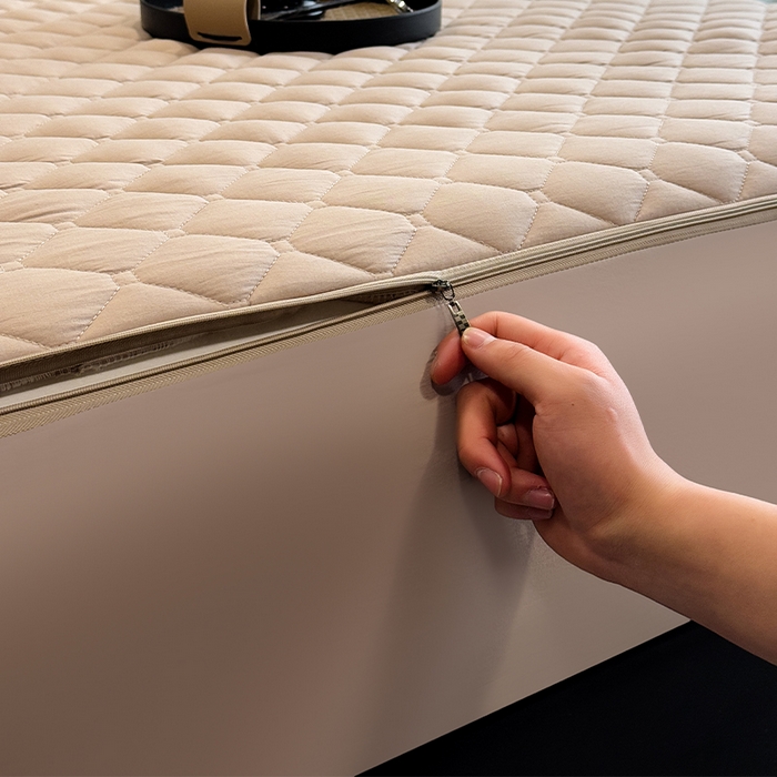 91家纺网 家纺一手货源 找家纺 （总）叠派家纺 2025新款5A抗菌A类夹棉床笠经典款防水款系列