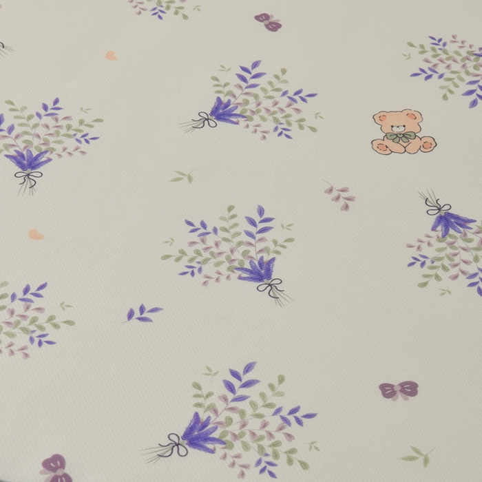 91家纺网 家纺一手货源 找家纺 简一 2025新款A类碳光印花数码冰丝凉席系列-床单款 普罗旺斯