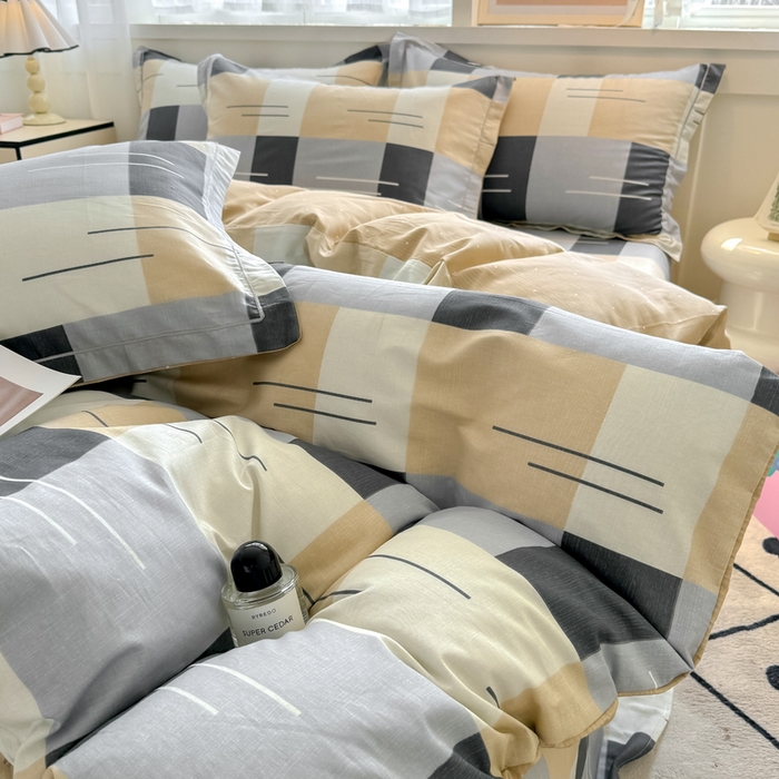 91家纺网 家纺一手货源 找家纺 红粉佳人家纺 2025新款12868纯棉系列全棉单床单 洛迪