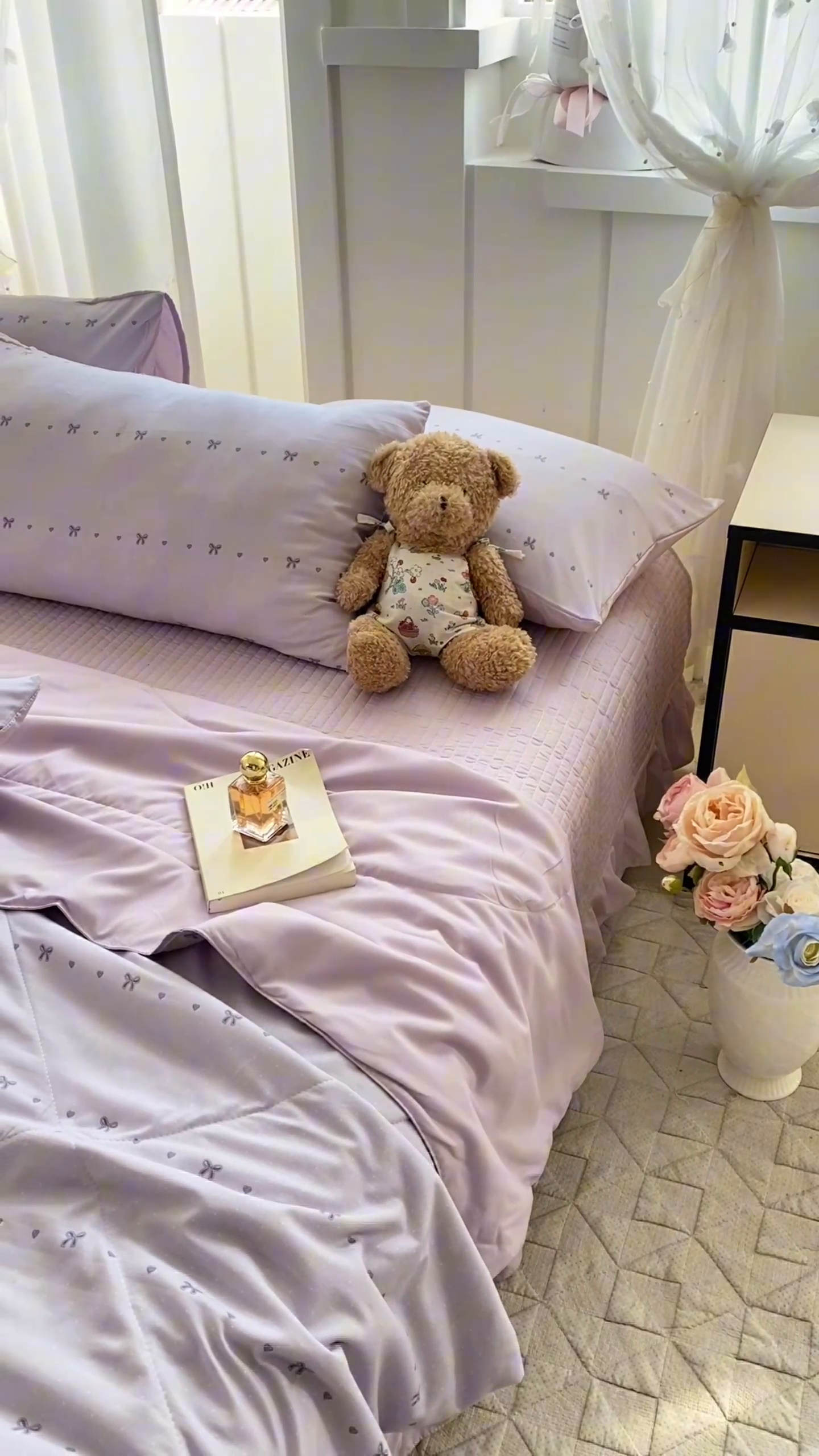 91家纺网 家纺一手货源 找家纺 2025新款针织双层纱夏被床盖四件套单夏被单床盖单品 月光女神