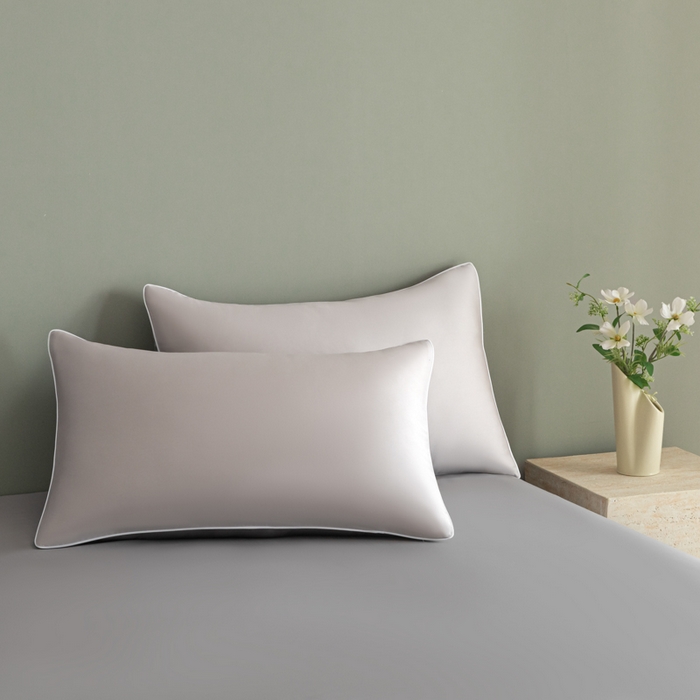 91家纺网 家纺一手货源 找家纺 爱彼家纺 2025新款麻绳款水洗冰丝四件套 麻绳款-雾霾高级灰