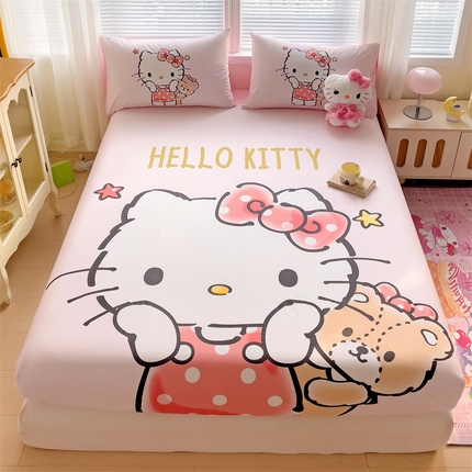 91家纺网 家纺一手货源 找家纺 （总）名兮2025新款全棉纯棉大版经典奥特曼床笠【含防伪标】