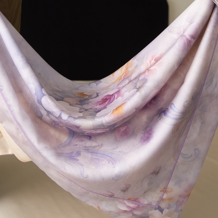 91家纺网 家纺一手货源 找家纺 （总）金奇达家纺 2025新款竹玉清丝四件套-雅韵【标准号全网控价（折后券后）不低于元228元】