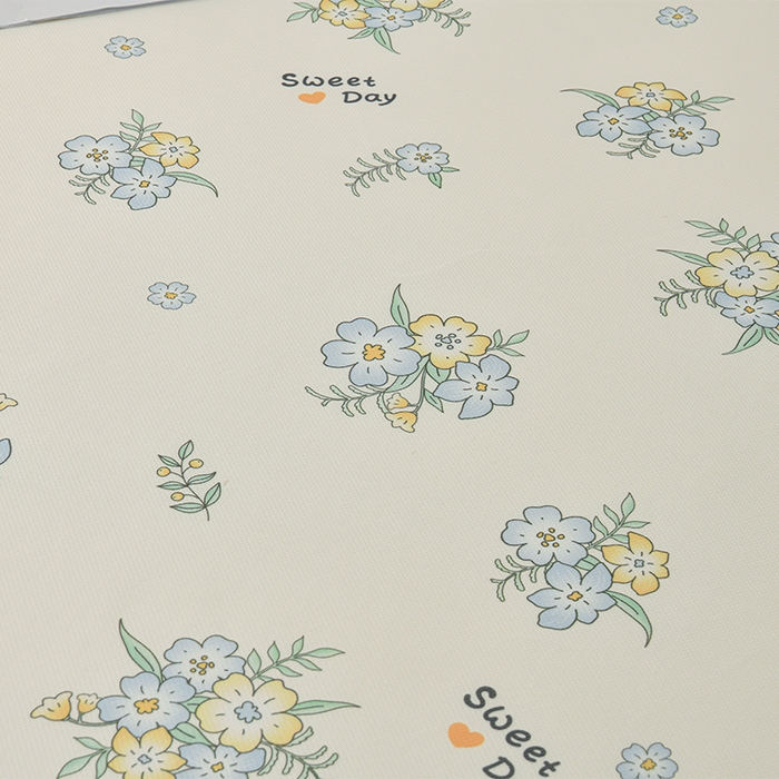 91家纺网 家纺一手货源 找家纺 简一 2025新款A类碳光印花数码冰丝凉席系列-床单款 觅境花园