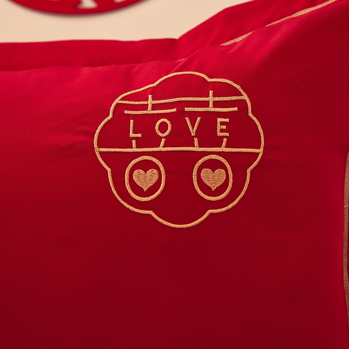 91家纺网 家纺一手货源 找家纺 三盛源 2025新款不起球高支高密不掉色长枕套 长枕套-花样三喜