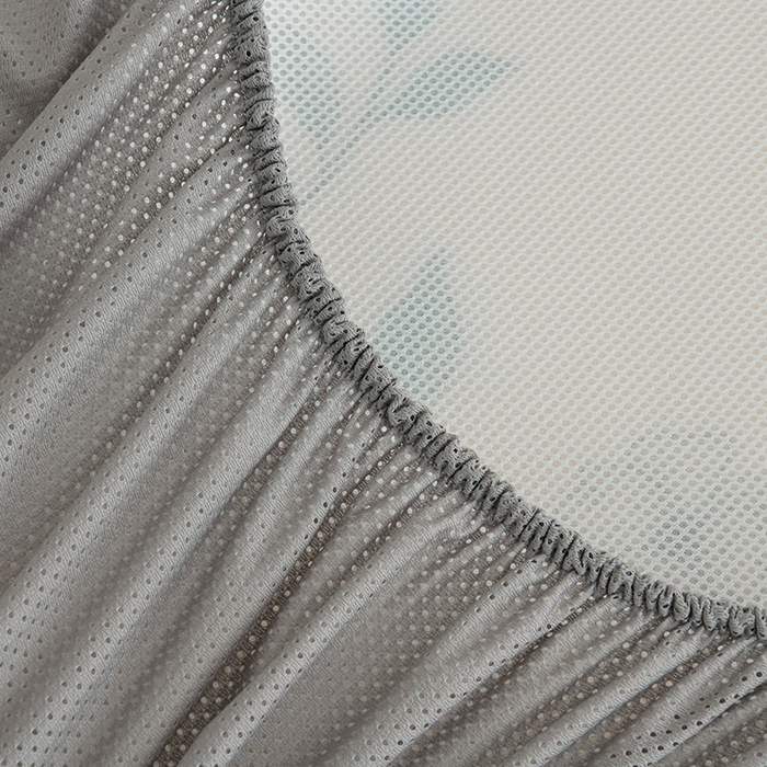 91家纺网 家纺一手货源 找家纺 （总）简一 2025新款A类碳光印花数码冰丝凉席系列-床笠款