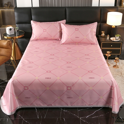 91家纺网 家纺一手货源 找家纺 （总）星窝家纺 2025新款直播电商优选可机洗斜纹提花冰丝凉席三件套