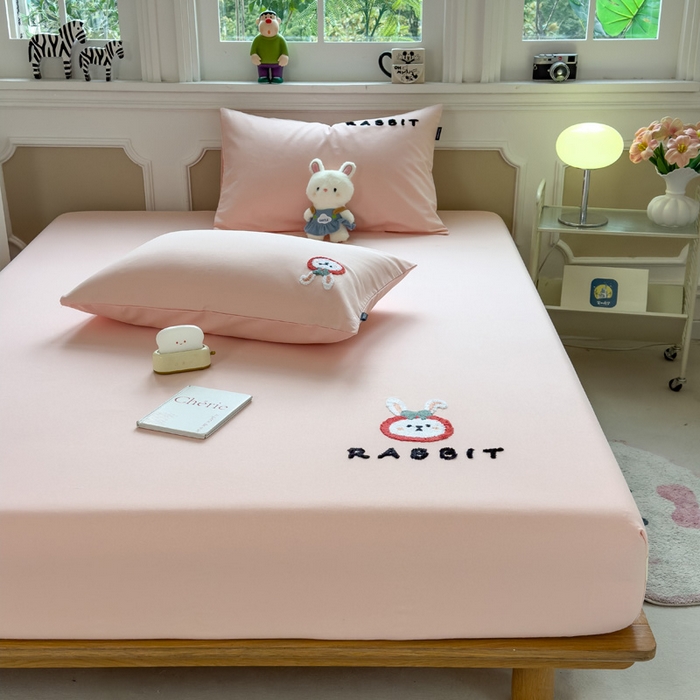 91家纺网 家纺一手货源 找家纺 （总）席世家 2025春夏新款全棉纯棉老粗布印花床笠凉席席子