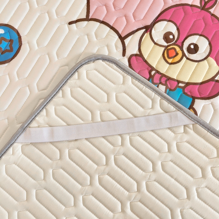 91家纺网 家纺一手货源 找家纺 金爱家2025新款啵乐乐乳胶凉席 凉席-水果派对