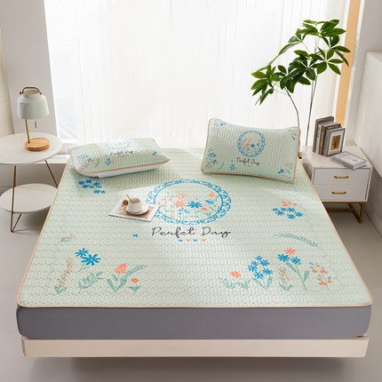 91家纺网 家纺一手货源 找家纺 （总）美丽折家纺 2025新款6mm厚乳胶床笠款三件套