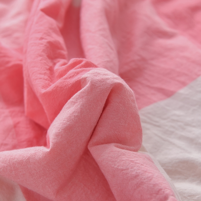 91家纺网 家纺一手货源 找家纺 圣尔雅家纺 2025新款里外全棉色织夏被新疆棉花被纯棉被子空调被夏凉被 粉大格