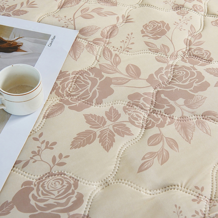 91家纺网 家纺一手货源 找家纺 被多多被业 2025新款凉感丝印花夏被夏凉被空调被 复古花