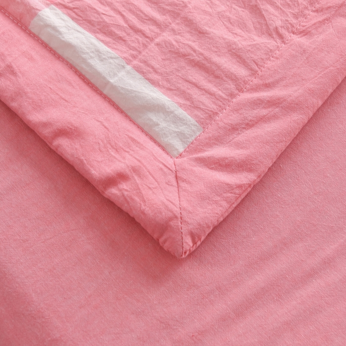 91家纺网 家纺一手货源 找家纺 圣尔雅家纺 2025新款里外全棉色织夏被新疆棉花被纯棉被子空调被夏凉被 粉大格