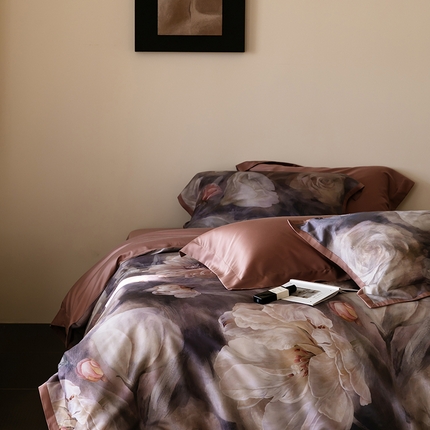 91家纺网 家纺一手货源 找家纺 （总）涞澳家纺 2025新款天丝棉印花四件套