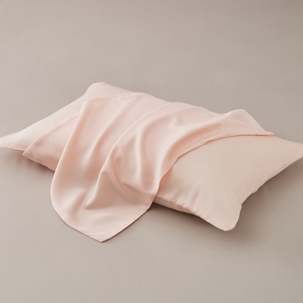 91家纺网 家纺一手货源 找家纺 （总）漫时光 2025新款亲肤舒适60S天丝纯色单品枕套系列