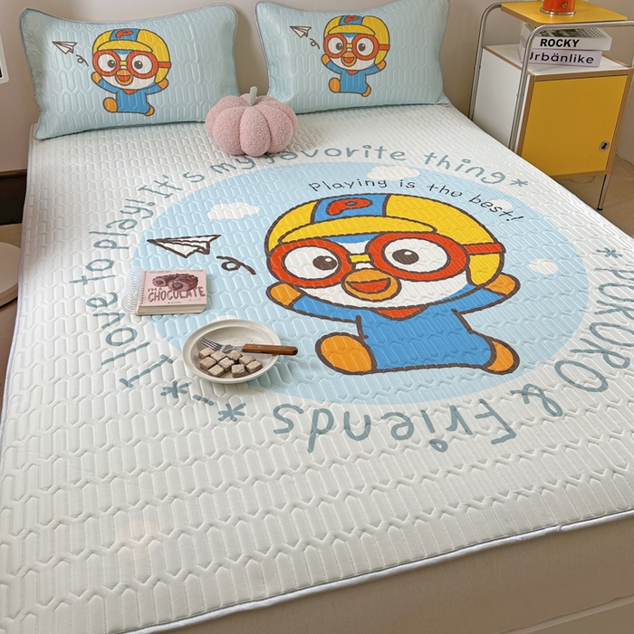 91家纺网 家纺一手货源 找家纺 （总）金爱家2025新款啵乐乐乳胶凉席