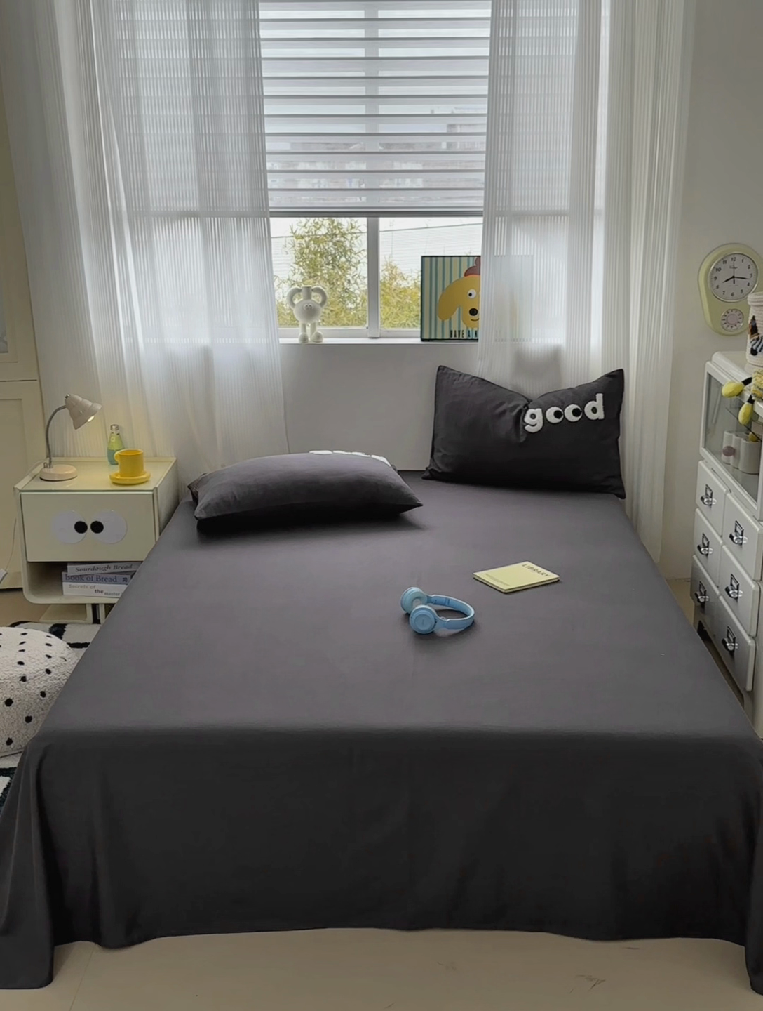 91家纺网 家纺一手货源 找家纺 丽涵 2025新款全棉纯棉大雁纹绣花单品枕套 good铅笔灰