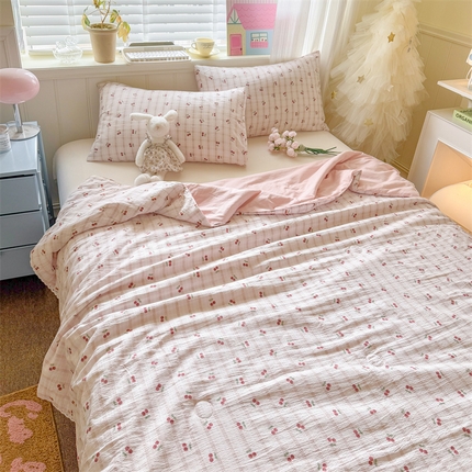 91家纺网 家纺一手货源 找家纺 （总）名兮家居 2025新款皱皱棉夏被夏凉被空调被