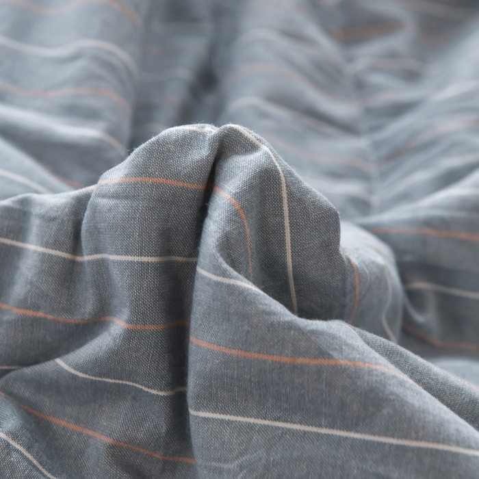 91家纺网 家纺一手货源 找家纺 圣尔雅家纺 2025新款里外全棉色织夏被新疆棉花被纯棉被子空调被夏凉被 绅士灰格