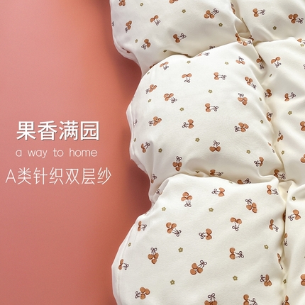 91家纺网 家纺一手货源 找家纺 （总）玖明2025新款A类加厚柔软针织棉双层纱四件套