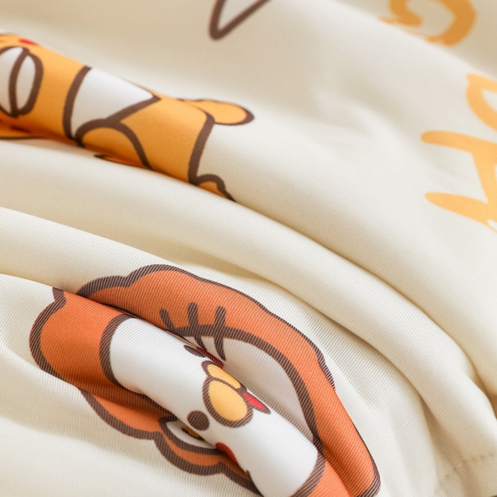 91家纺网 家纺一手货源 找家纺 嗨生活2025年儿童夏被 幼儿园夏被 凉感丝夏被 动物园