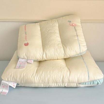 91家纺网 家纺一手货源 找家纺 （总）贵夫人 2025新款小象款刺绣枕-亲子款