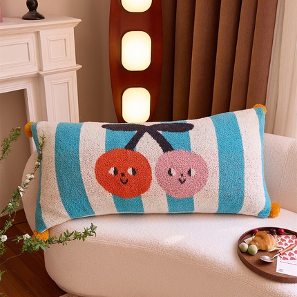 91家纺网 家纺一手货源 找家纺 （总）暖绵绵家纺 2025新款慕樱同款抱枕（含芯）