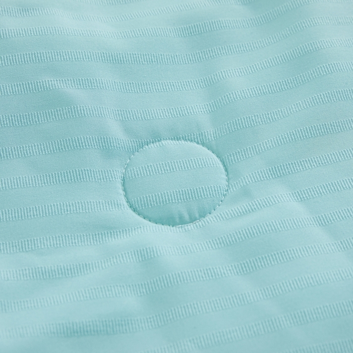 91家纺网 家纺一手货源 找家纺 宝士康家纺 2025新款10A抗菌华夫条提花夏被 明兰