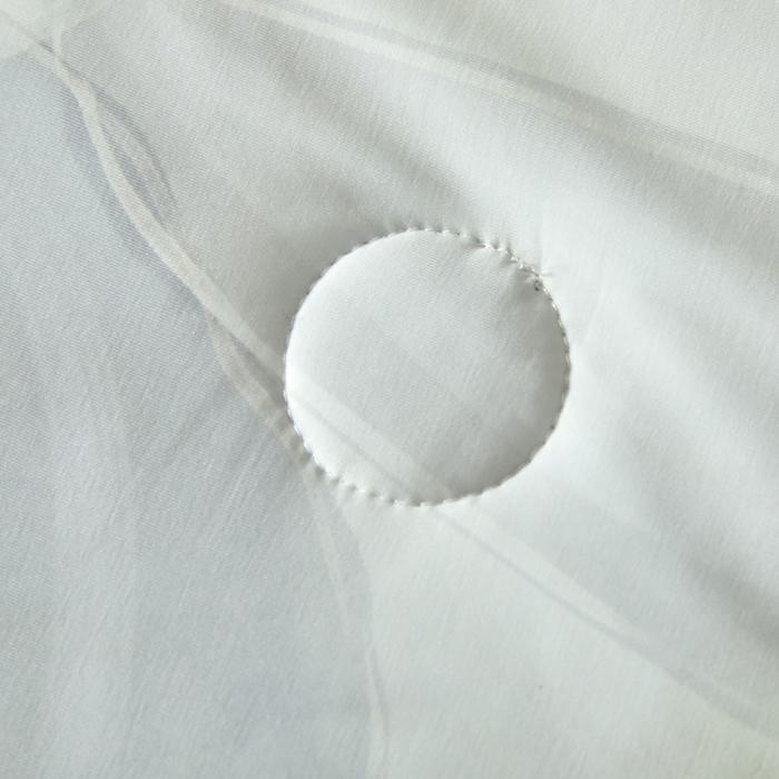 91家纺网 家纺一手货源 找家纺 2025春夏新款100%双面锦纶美式印花夏被凉感空调被 花开半夏