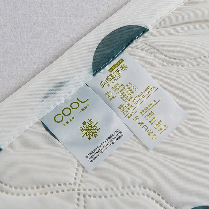 91家纺网 家纺一手货源 找家纺 被多多被业 2025新款凉感丝印花夏被夏凉被空调被 波点