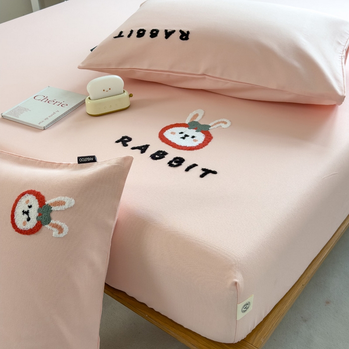 91家纺网 家纺一手货源 找家纺 席世家 2025春夏新款全棉纯棉老粗布印花床笠凉席席子 宝贝兔