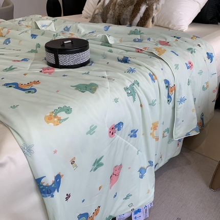 91家纺网 家纺一手货源 找家纺 （总）2025新款小冰皮夏凉被锦纶氨纶面料空调夏被凉感丝单夏被空调被