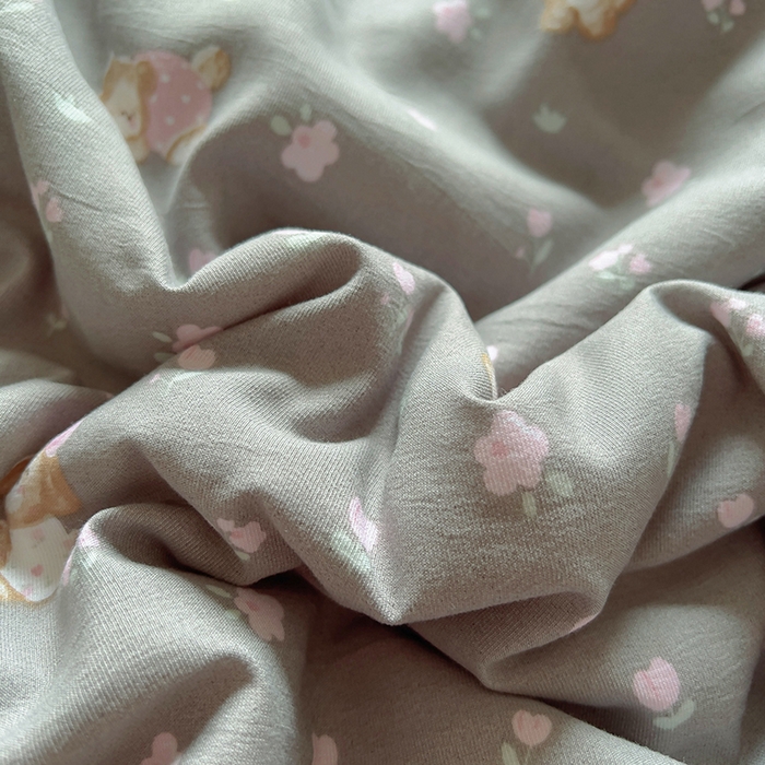 91家纺网 家纺一手货源 找家纺 欧尚 2025新款夏被四件套 萌趣仔仔