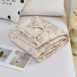 91家纺网 家纺一手货源 找家纺 （总）被多多被业 2025新款凉感丝印花夏被夏凉被空调被,爱心蝴蝶结-咖,波点,粉格熊,复古花,复古玫瑰-绿,好运小狗,幻蝶,灰迷你,浪漫玫瑰,山茶花-蓝,小草莓,星黛兔-紫,紫色郁金香