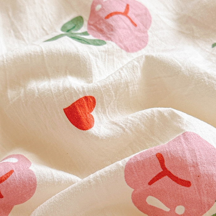 91家纺网 家纺一手货源 找家纺 2025新款双层皱皱纱水洗棉夏被夏凉被空调被可机洗空调被子被芯棉被 曼塔玫瑰