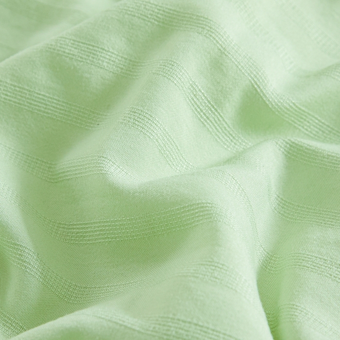 91家纺网 家纺一手货源 找家纺 宝士康家纺 2025新款10A抗菌华夫条提花夏被 青绿