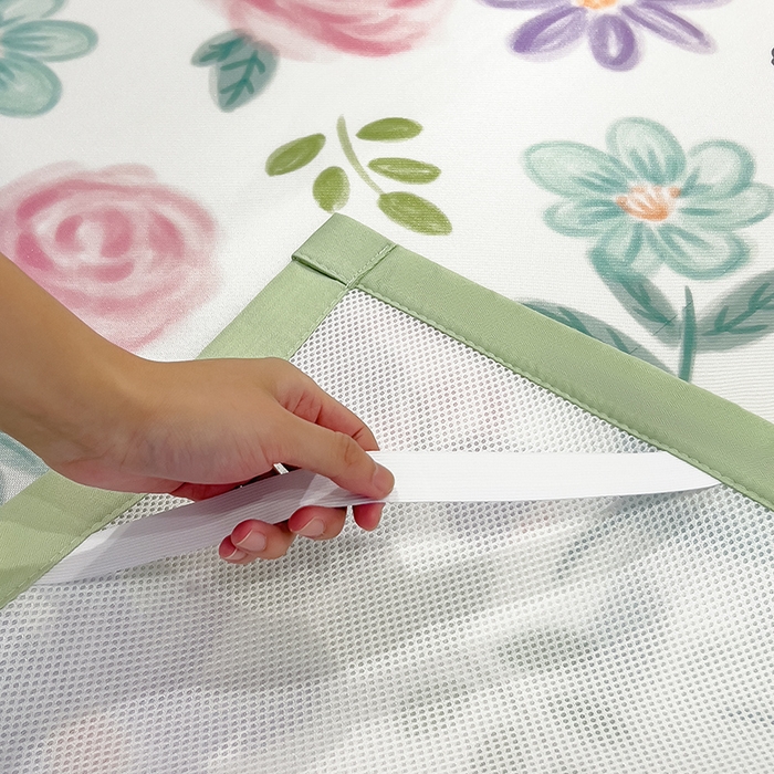 91家纺网 家纺一手货源 找家纺 摩妮卡 2025小清新数码冰丝席 碳光席三件套 缤纷兔语