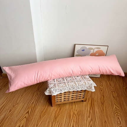 91家纺网 家纺一手货源 找家纺 （总）花西夫人 2023新款13372全棉印花长枕套双人枕头情侣枕芯