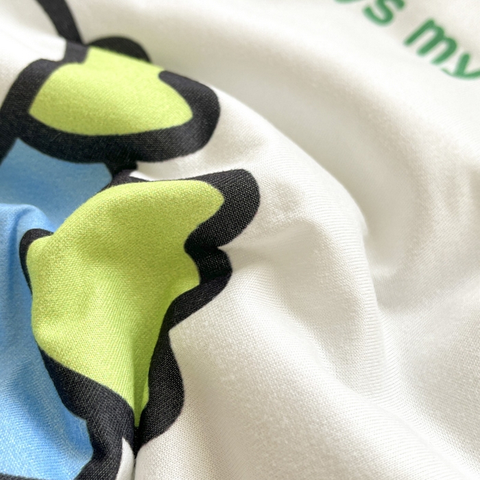 91家纺网 家纺一手货源 找家纺 花满路 2025新款儿童针织棉夏被 大眼蛙