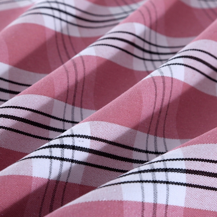 91家纺网 家纺一手货源 找家纺 恋尚羽 2025新款加厚纯棉老粗布凉席三件套 大方格 咖