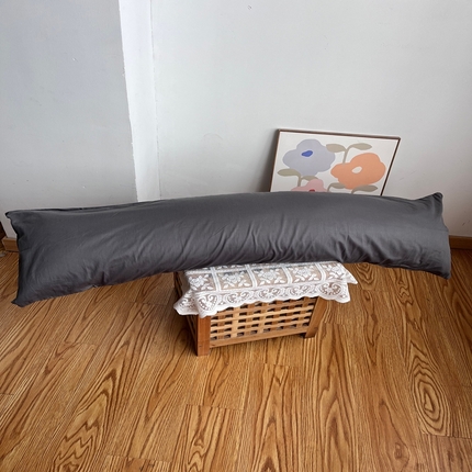 91家纺网 家纺一手货源 找家纺 （总）花西夫人 2023新款13372全棉印花长枕套双人枕头情侣枕芯