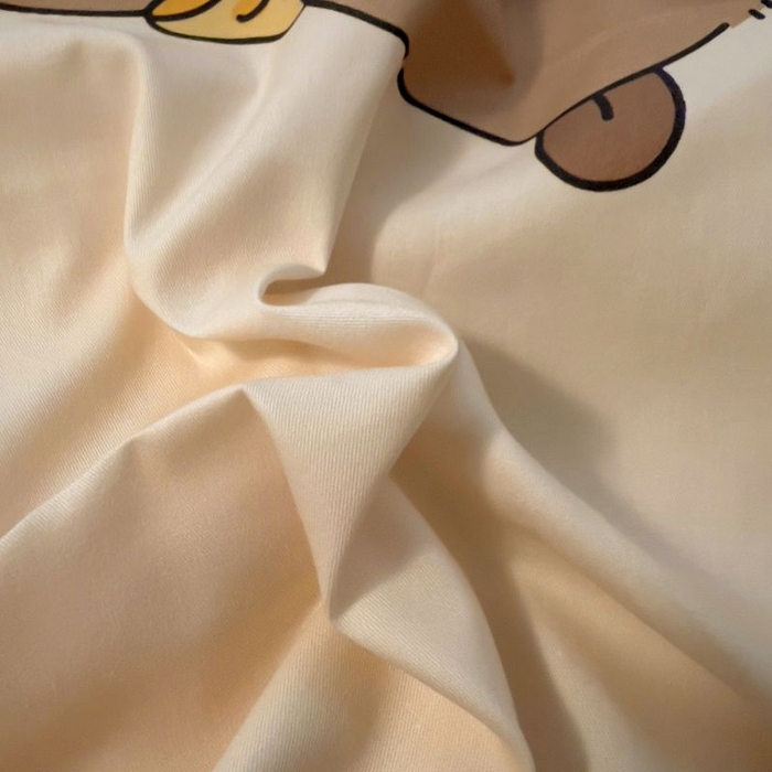 91家纺网 家纺一手货源 找家纺 （总）浩诚2025新款卡皮巴拉原创IP全棉大版单床笠单枕套-有作品登记证书