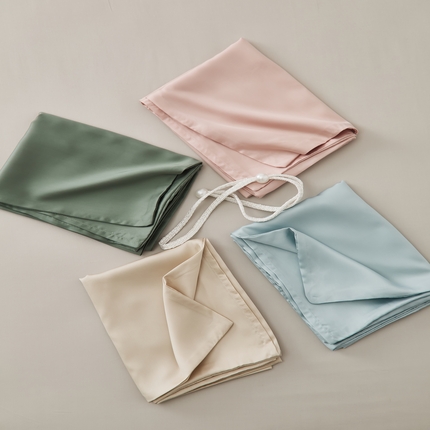 91家纺网 家纺一手货源 找家纺 （总）漫时光 2025新款亲肤舒适60S天丝纯色单品枕套系列