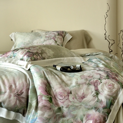 91家纺网 家纺一手货源 找家纺 （总）涞澳家纺 2025新款天丝棉印花四件套