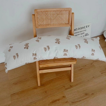 91家纺网 家纺一手货源 找家纺 （总）花西夫人 2023新款13372全棉印花长枕套双人枕头情侣枕芯