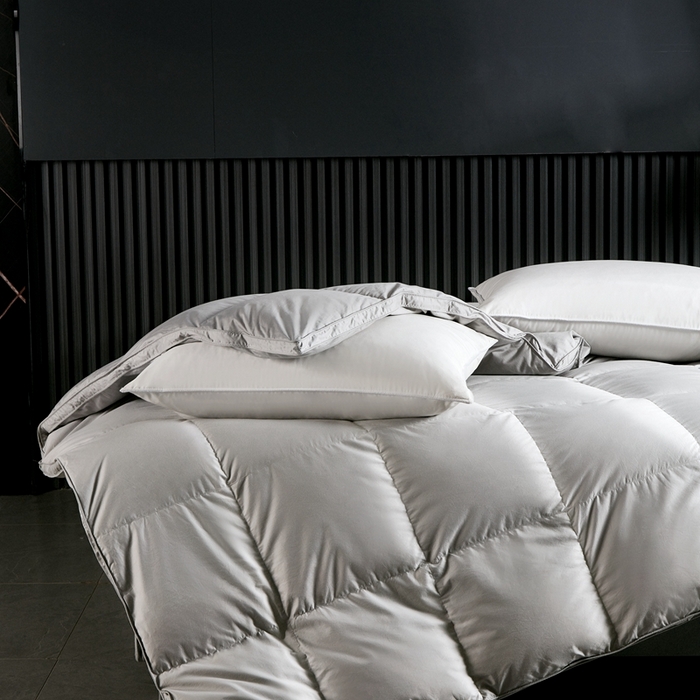91家纺网 家纺一手货源 找家纺 （总）御眠纺羽绒被壳 2025新款1全棉纯色全棉贡缎羽绒被羽绒被壳单层立体边