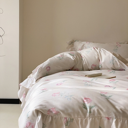 （总）2024新款60天丝棉磨毛四件套