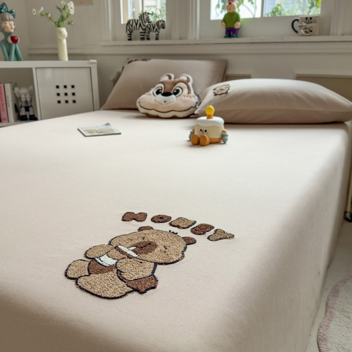 91家纺网 家纺一手货源 找家纺 席世家 2025春夏新款全棉纯棉老粗布印花床单凉席席子 卡皮拉