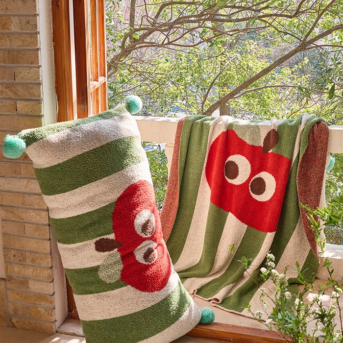 91家纺网 家纺一手货源 找家纺 （总）暖绵绵家纺 2025新款乐绯同款抱枕（含芯）