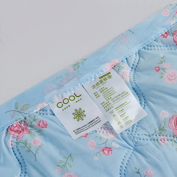 91家纺网 家纺一手货源 找家纺 被多多被业 2025新款凉感丝印花夏被夏凉被空调被 浪漫玫瑰